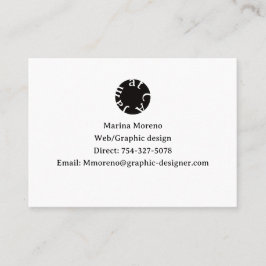 Modelo de cartão de indicação