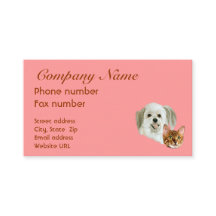 Modelo de cartão de negócios