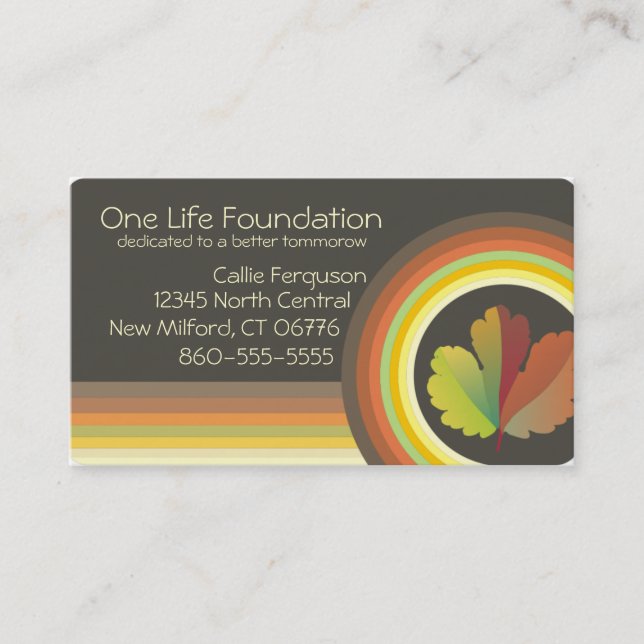 Modelo de cartão de negócios 10 (Frente)