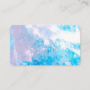 modelo de cartão de negócios abstrato de aquarela 