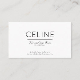 Modelo de cartão de negócios Cartão de visita mini