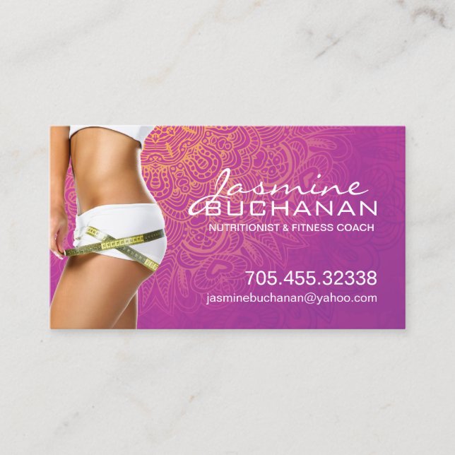 Modelo de cartão de negócios da saúde e do (Frente)