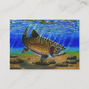 Modelo de cartão de negócios da TRUTA