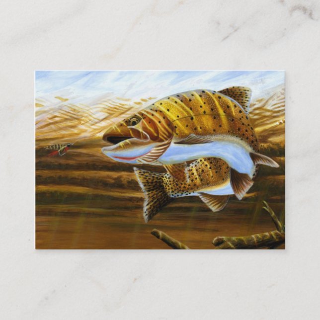 Modelo de cartão de negócios da TRUTA (Frente)