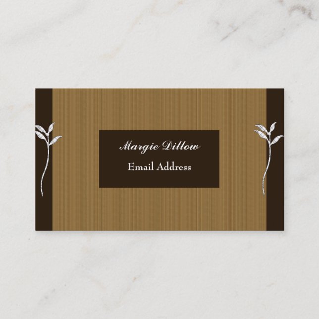 MODELO DE CARTÃO DE NEGÓCIOS DE DESIGNER (Frente)