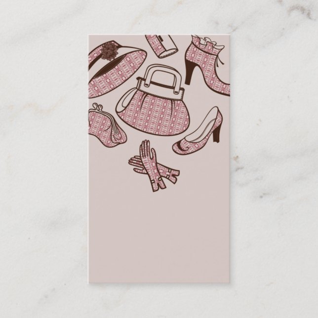 modelo de cartão de negócios do negociante do saco (Frente)