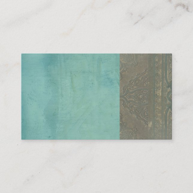 modelo de cartão de negócios do vintage look (Frente)