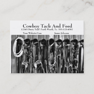 Modelo de cartão de negócios ocidental da