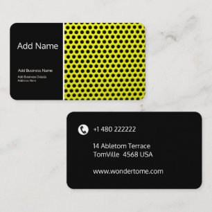 Modelo de cartão de negócios Personalizado