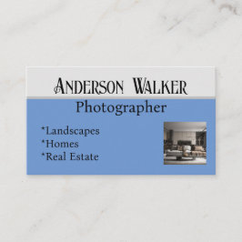 Modelo de cartão de negócios personalizável