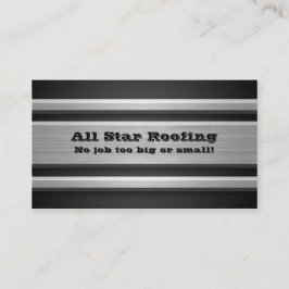 Modelo de cartão de negócios Silver Metal Genérico