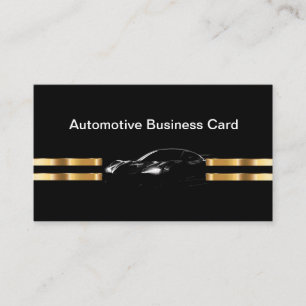Modelo de cartão de visita de serviços automotivos