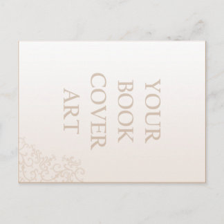 Modelo de Cartão Postal de Promoção de Livro