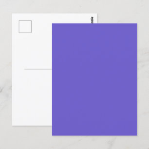 Modelo de Cartão Postal Personalizado Azul Ardósia