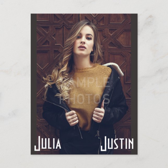 Modelo de Cartões com Captura de Cabeça Modelo (Frente)