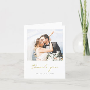Modelo de Cartões de agradecimentos de Casamento d