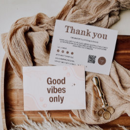 Modelo de Cartões de agradecimentos para pequenas