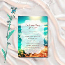 Modelo de Cerimônia de Casamento na Praia