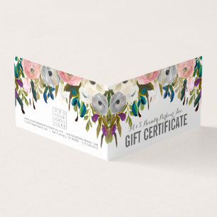 Modelo de Certificado de Presente de Loja Floral P
