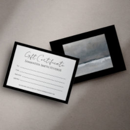 Modelo de Certificado de Presente Personalizável d