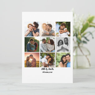 Modelo de Colagem de 9 Fotos Personalizado para Ca