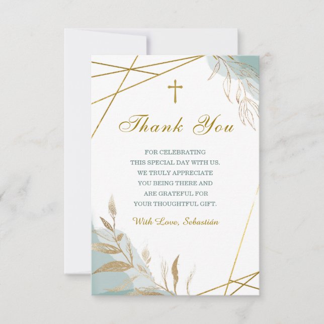 Modelo de Confirmação de Obrigado (Frente)