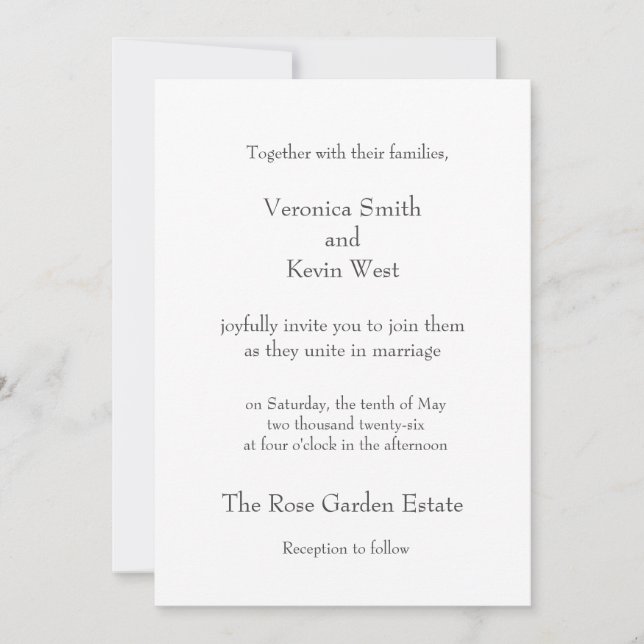 Modelo de Convite 5 X 7 (Frente)