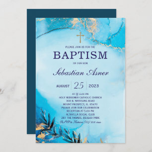 Modelo de Convite Baptism