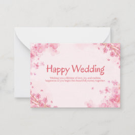 Modelo de Convite de Casamento Floral Bonito