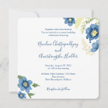 Modelo de Convite de Casamento Minimalista Elegant