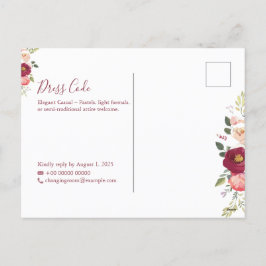 Modelo de Convite de Casamento Minimalista Elegant