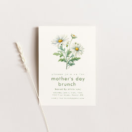 Modelo de Convite de dia de as mães Brunch