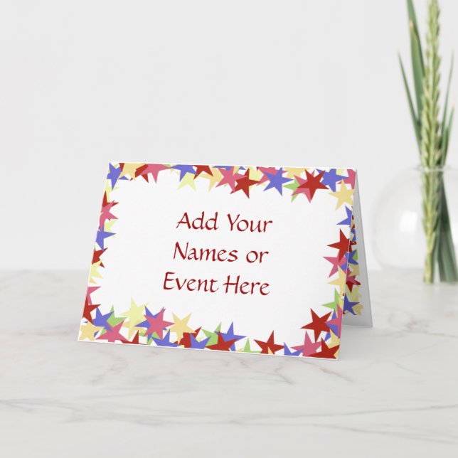 Modelo de Convite de Festa (Frente)