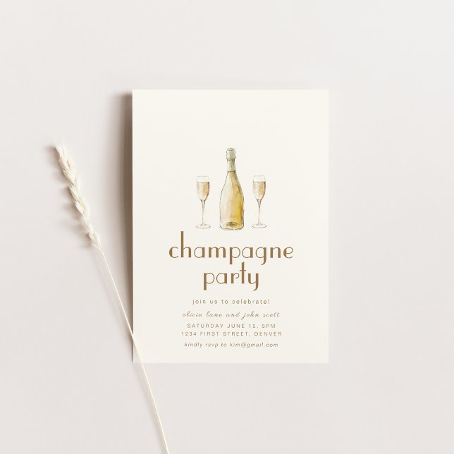 Modelo de Convite de Festa de Padaria Francesa de  (Criador carregado)