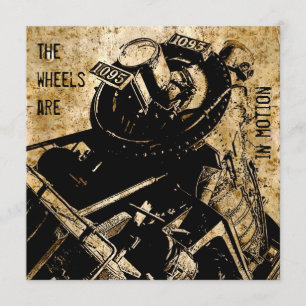 modelo de convite de festas para locomotivas