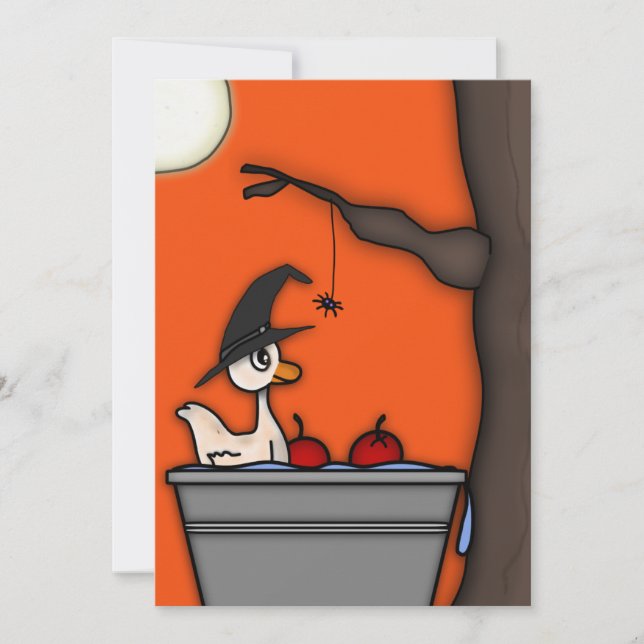 Modelo de Convite de outono (Frente)