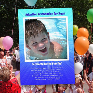 Modelo de Convite Fotográfico do Partido de Adoção