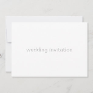 modelo de convite para casamento da Lily White Cal