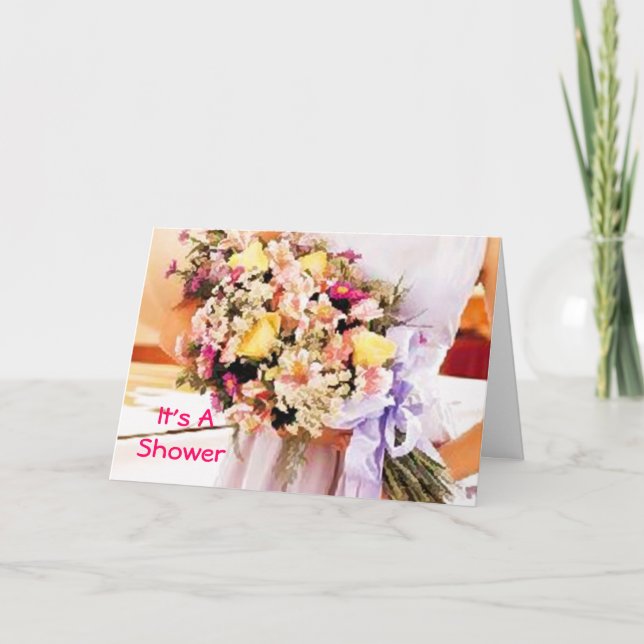 Modelo de Convite para Chuveiro (Frente)