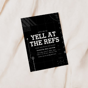 Modelo de Convite para Festa de Tema de Futebol