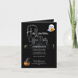 Modelo de Convite para Halloween do Office