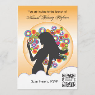 Modelo de Convite Perfume