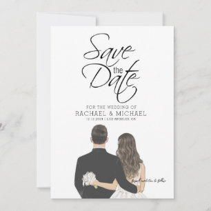 Modelo de Convite Save the Date