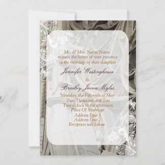 Modelo de Convites para Casamento de Igreja