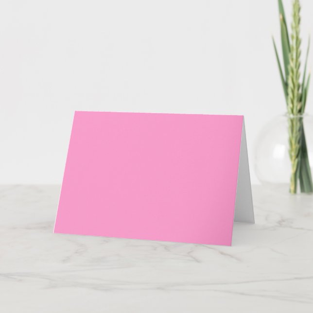 MODELO de cor rosa médio e estável FF99CC (Frente)