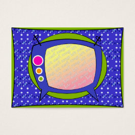Modelo de Etiqueta de Presente - TV Retroativa