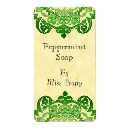 Modelo de Etiqueta Personalizada de Imagem Floral