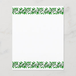 Modelo de Folheto de Oliveira