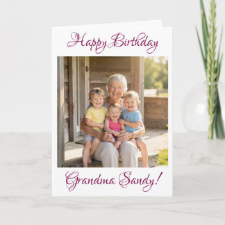 Modelo de Foto de Aniversário Personalizado para V