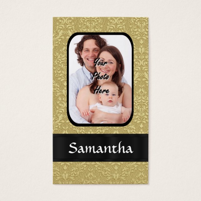 modelo de foto Dourado damask (Frente)